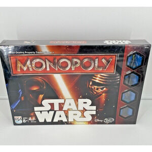Monopoly Star Wars The Force Awakens Edition Disney Hasbro Kylo Finn NEW SEALED